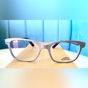 Brand New Kilsgaard Gray Silver Ultra Lightweight Eyeglasses Unisex
